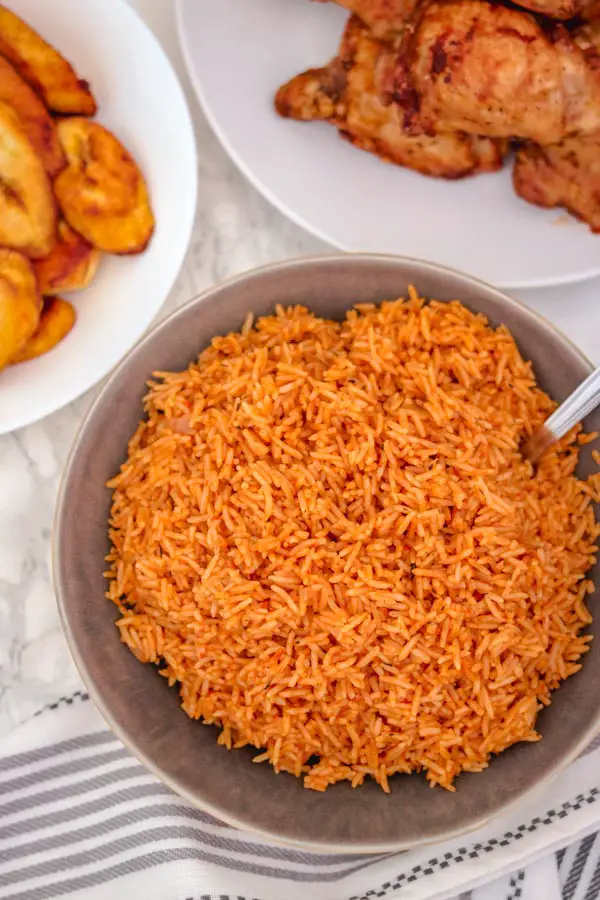 Arroz Jollof nigeriano