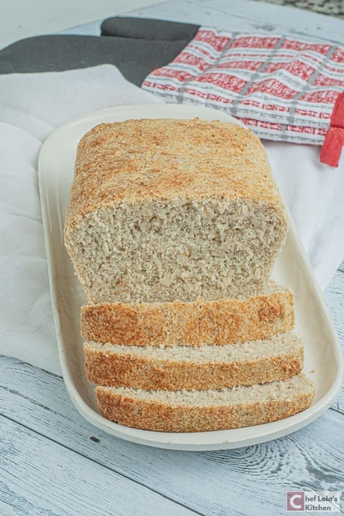 Pan sencillo de harina de arroz – sin gluten