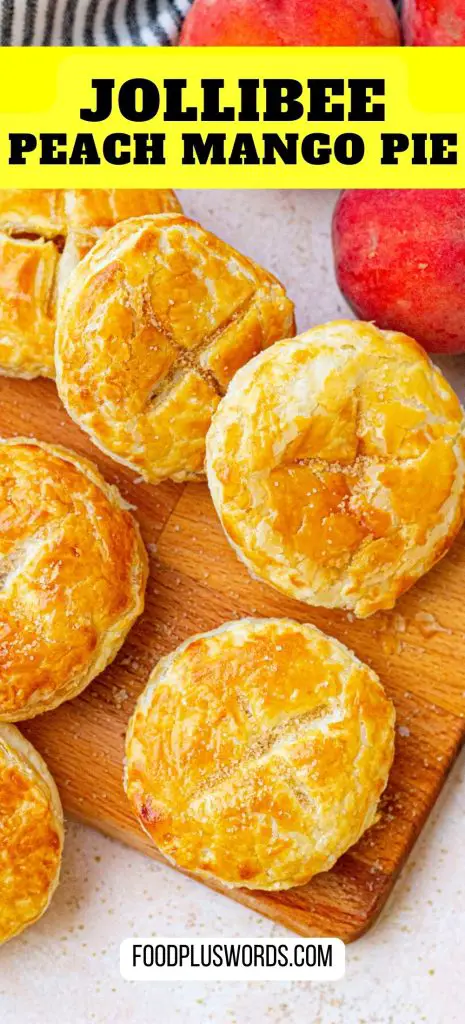 Pastel de melocotón y mango Receta Jollibee Copycat