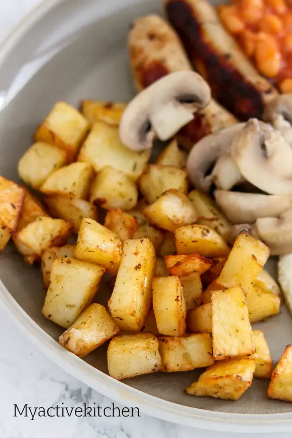 Patatas sencillas para el desayuno