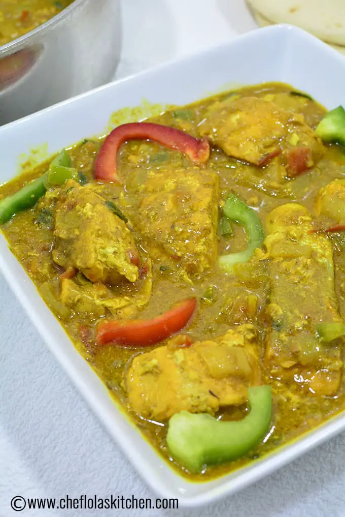 Pescado al curry con coco Pescado al curry con coco