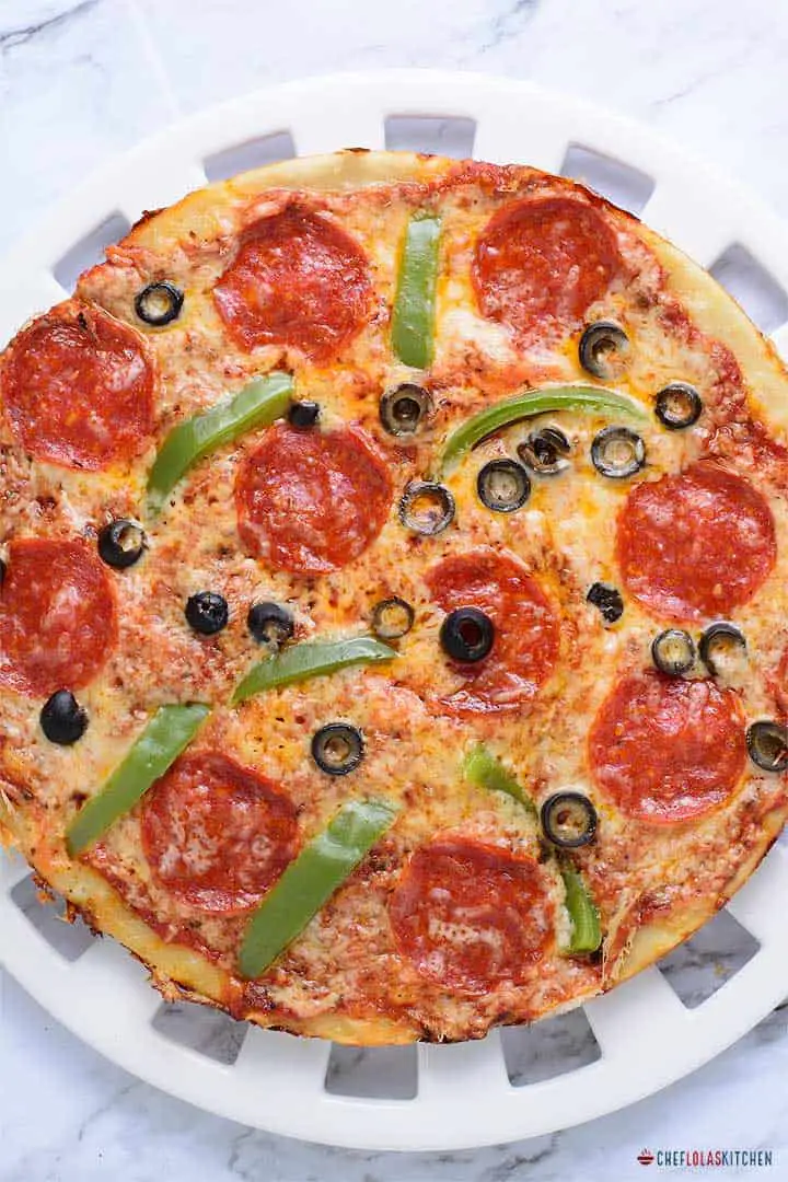 Pizza sin amasar – lista en 20 minutos