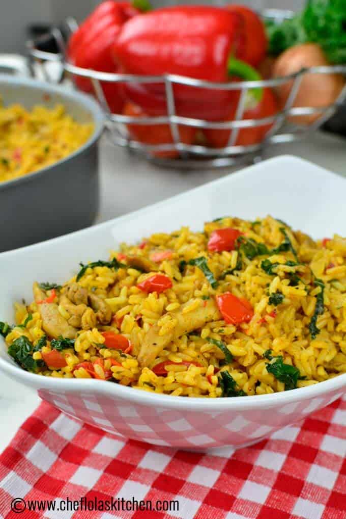 Pollo y arroz fáciles en una olla Pollo y arroz fáciles en una olla