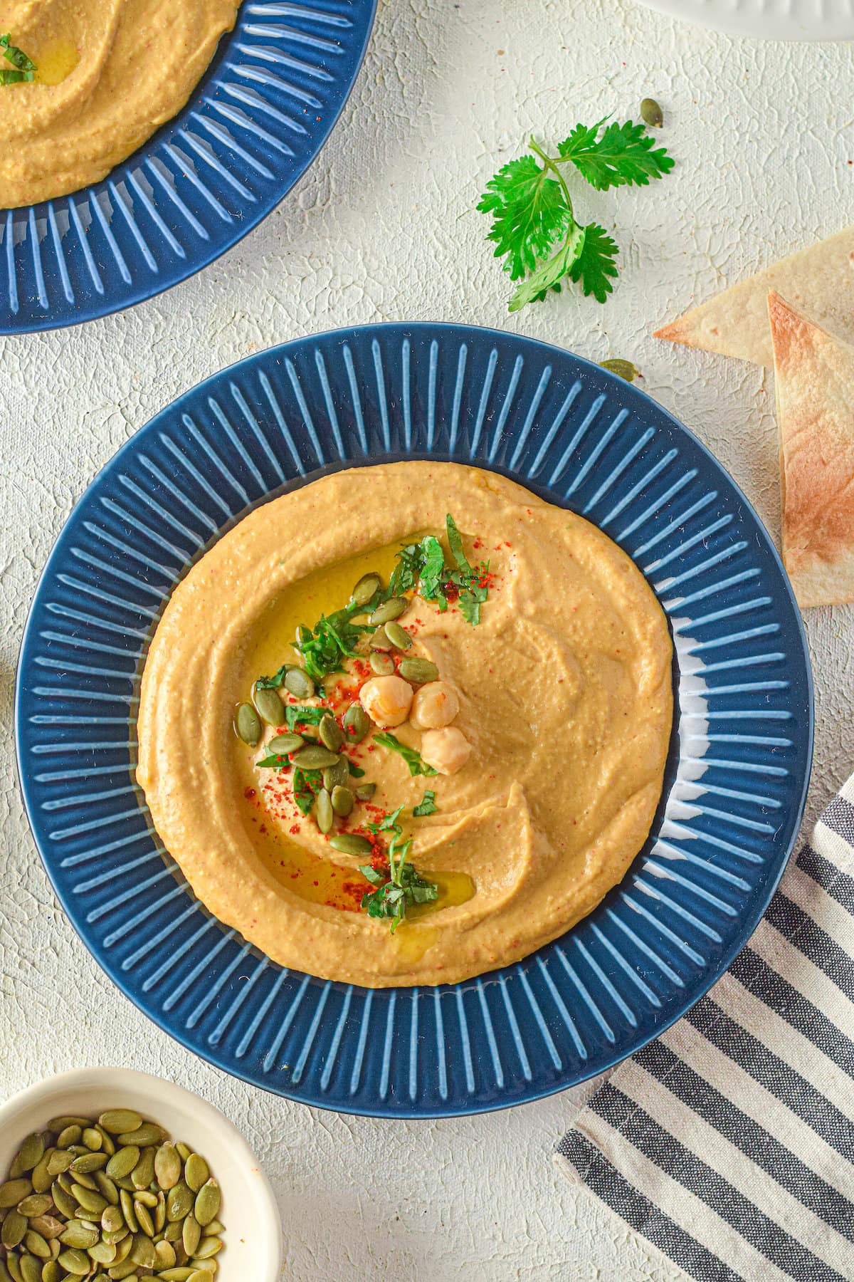 Receta fácil de hummus de pastel de calabaza (sin vainilla ni jarabe de arce)