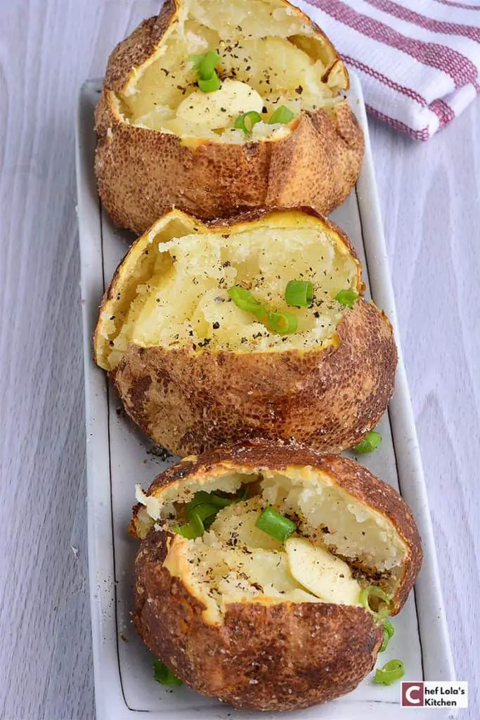 RECETA PERFECTA DE PATATAS PARA FREIDORA DE AIRE - PATATAS EN CHAQUETA RECETA PERFECTA DE PATATAS PARA FREIDORA DE AIRE - PATATAS EN CHAQUETA