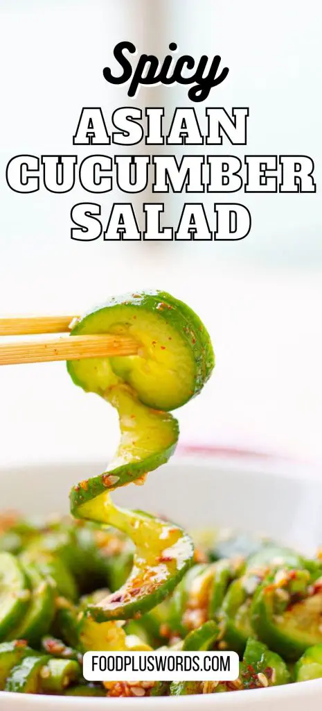 Receta TikTok de ensalada asiática de pepino Receta TikTok de ensalada asiática de pepino