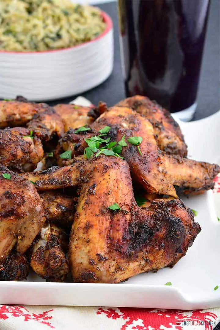 Receta de alitas de pollo Jerk Receta de alitas de pollo Jerk