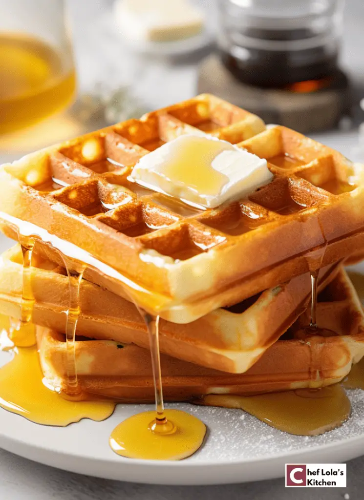 Receta de gofres clásica y sencilla Receta de gofres clásica y sencilla