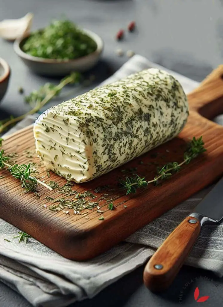 Receta de mantequilla de ajo con hierbas Receta de mantequilla de ajo con hierbas