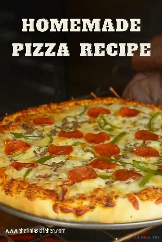 Receta de pizza casera (desde cero) Receta de pizza casera (desde cero)