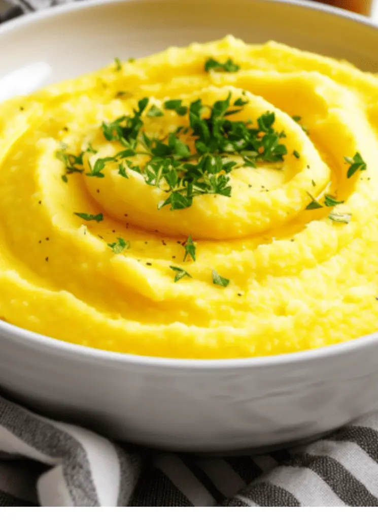 Receta de polenta sencilla y cremosa Receta de polenta sencilla y cremosa