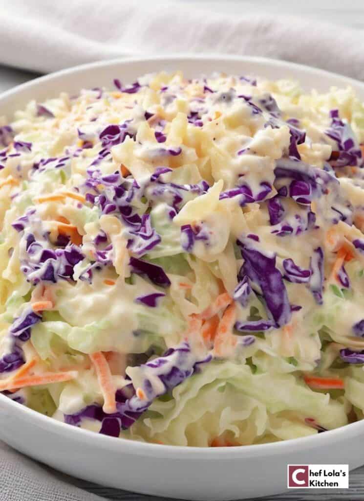 Receta fácil de ensalada de col casera Receta fácil de ensalada de col casera