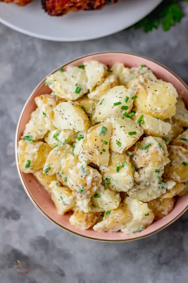 Receta fácil de ensalada de patatas Receta fácil de ensalada de patatas