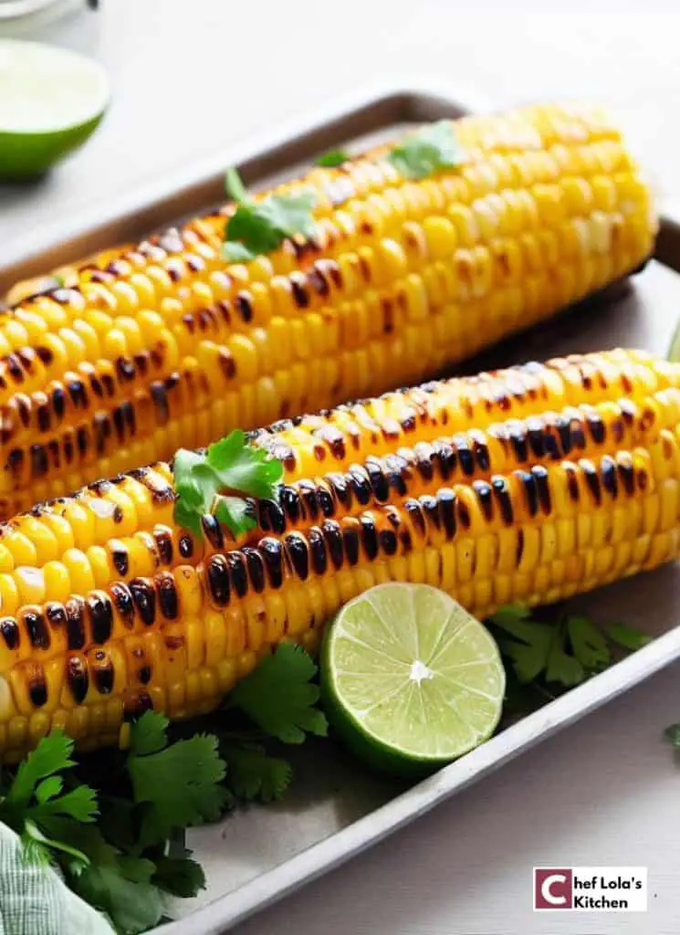 Receta fácil de mazorcas de maíz a la parrilla Receta fácil de mazorcas de maíz a la parrilla