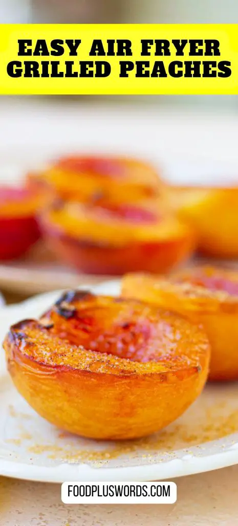 Receta fácil de melocotones para freidora Receta fácil de melocotones para freidora