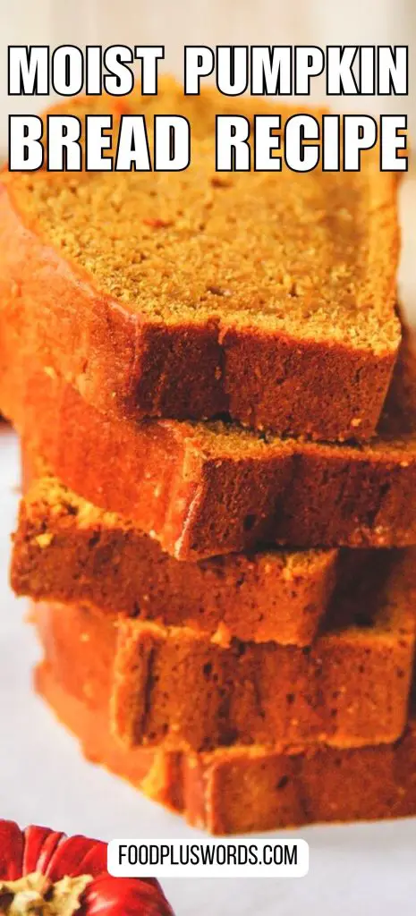Receta fácil de pan de calabaza sin lácteos