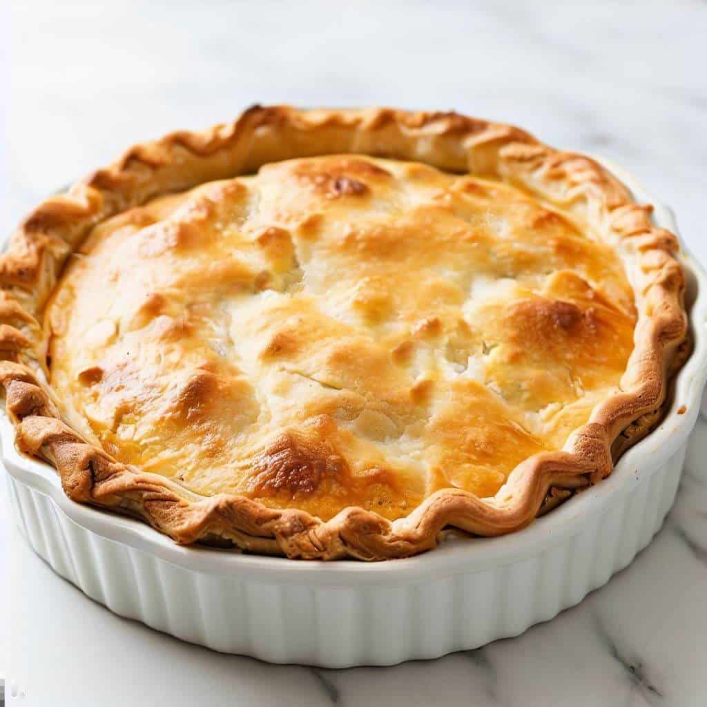 Receta fácil de pastel de pollo casero Receta fácil de pastel de pollo casero
