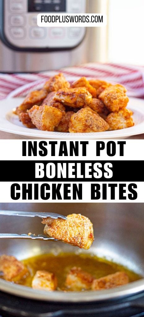 Receta fácil de picaduras de pollo instantáneas