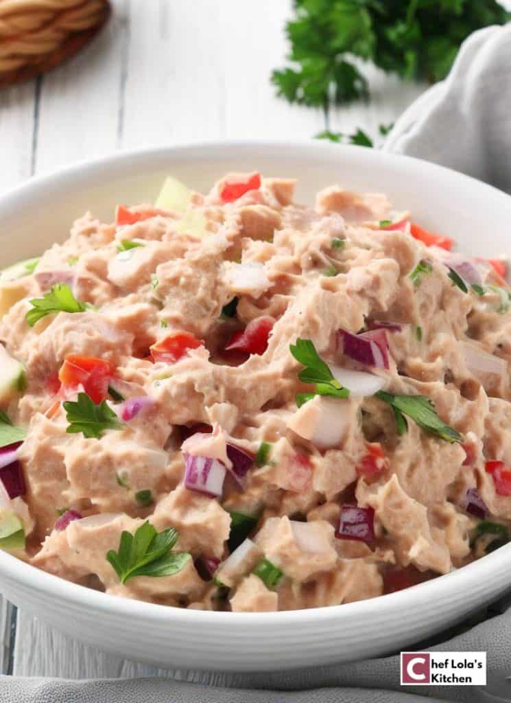 Receta fácil y deliciosa de ensalada de atún Receta fácil y deliciosa de ensalada de atún