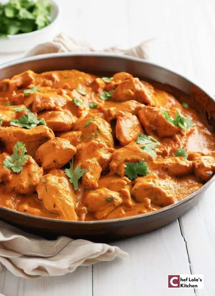Receta fácil y rápida de pollo con mantequilla Receta fácil y rápida de pollo con mantequilla