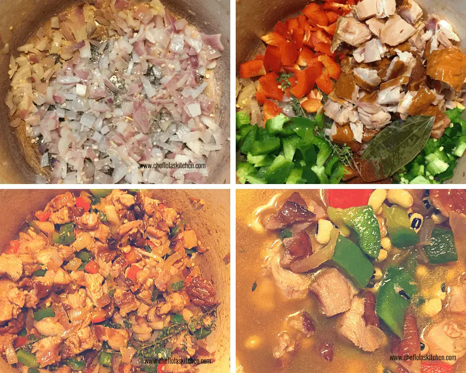 Receta sureña de guisantes de ojo negro