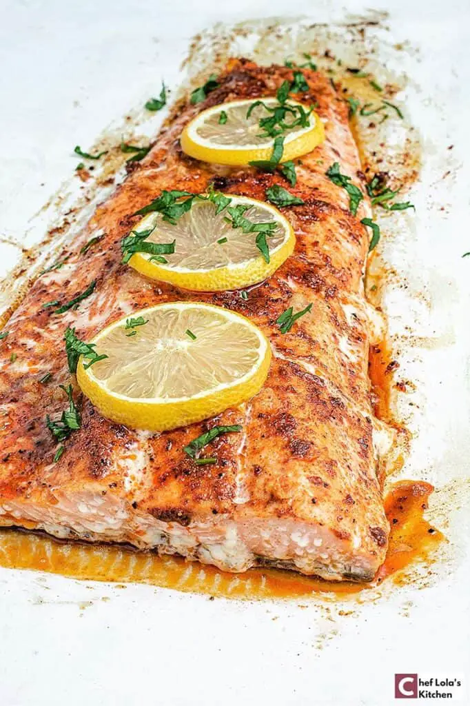 Salmón al horno Salmón al horno