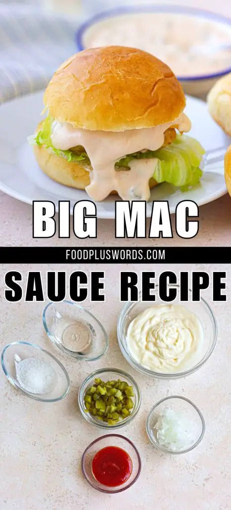 Salsa Keto Big Mac (Salsa Big Mac Saludable)