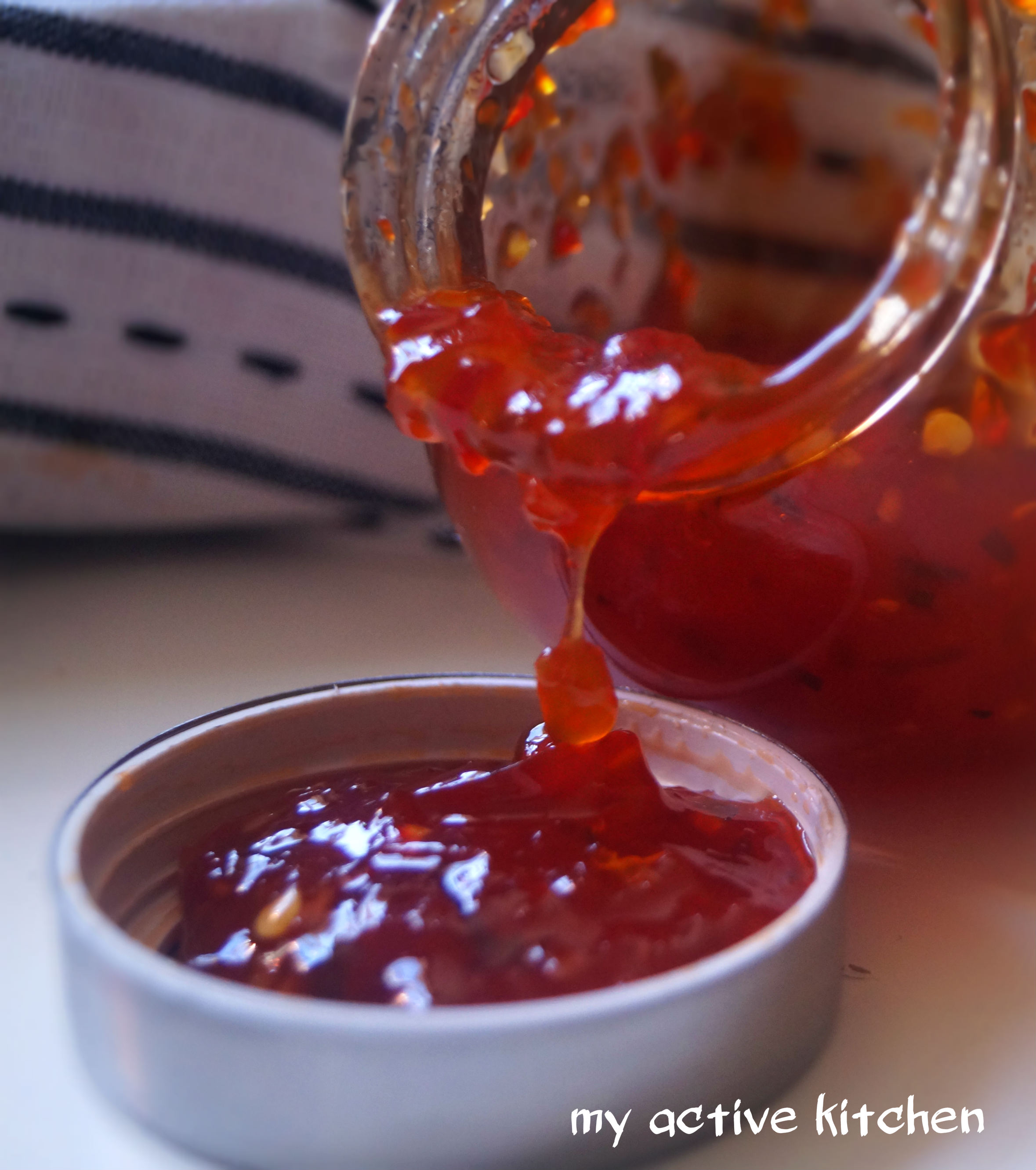 Salsa de chile dulce Salsa de chile dulce