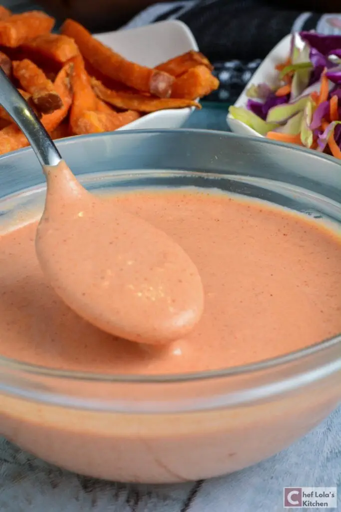 Salsa para freír: dulce, picante y cremosa