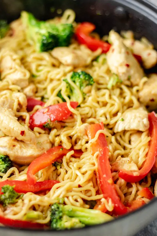 Sartén De Ramen De Pollo Sartén De Ramen De Pollo