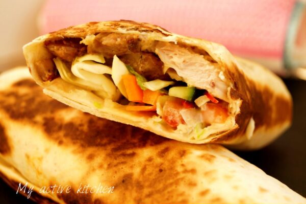 Shawarma de pollo de Le Bae Shawarma de pollo de Le Bae