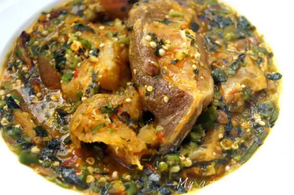 Sopa de bacalao y okra (Ila Alasepo II)