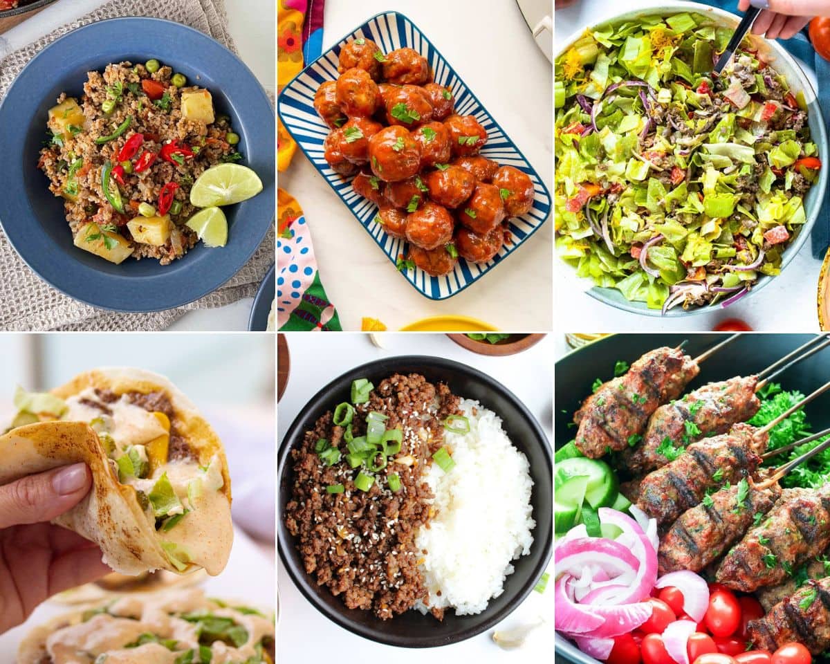 25 recetas de carne molida de verano que te harán deshacerte de las ensaladas