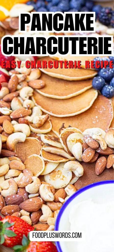 Tabla de embutidos para panqueques