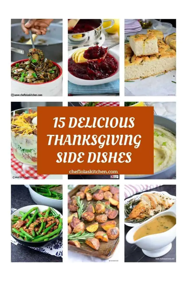 15 DELICIOSAS guarniciones de Acción de Gracias