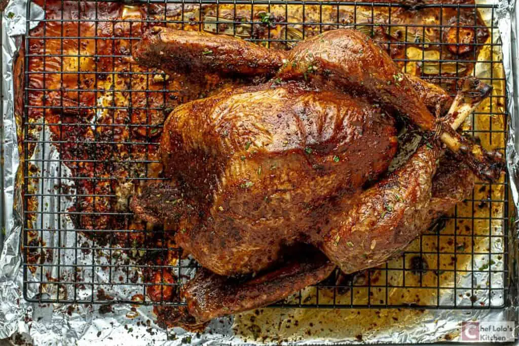 Una guía para preparar y cocinar un pavo. Una guía para preparar y cocinar un pavo.