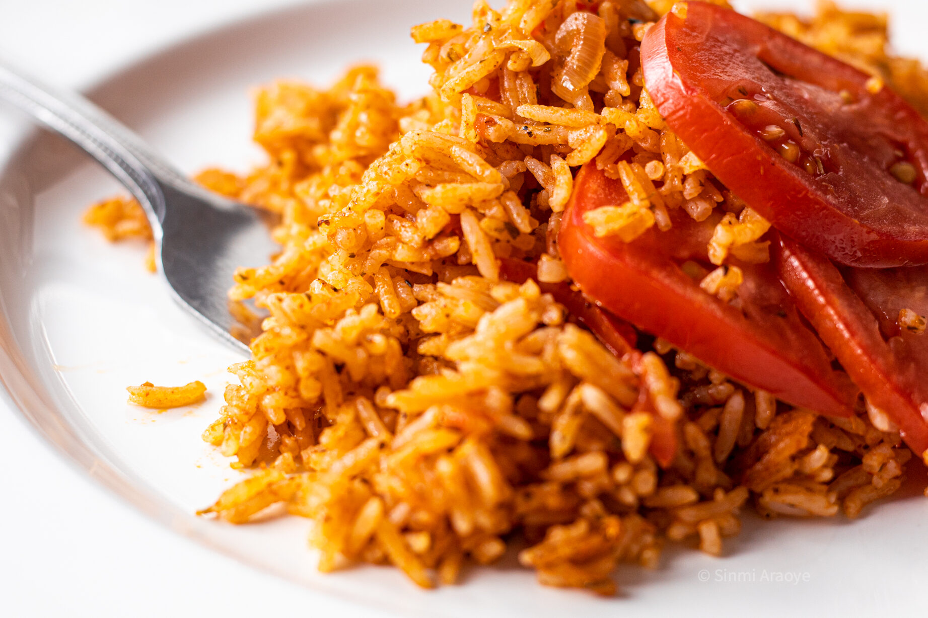 Arroz Jollof nigeriano