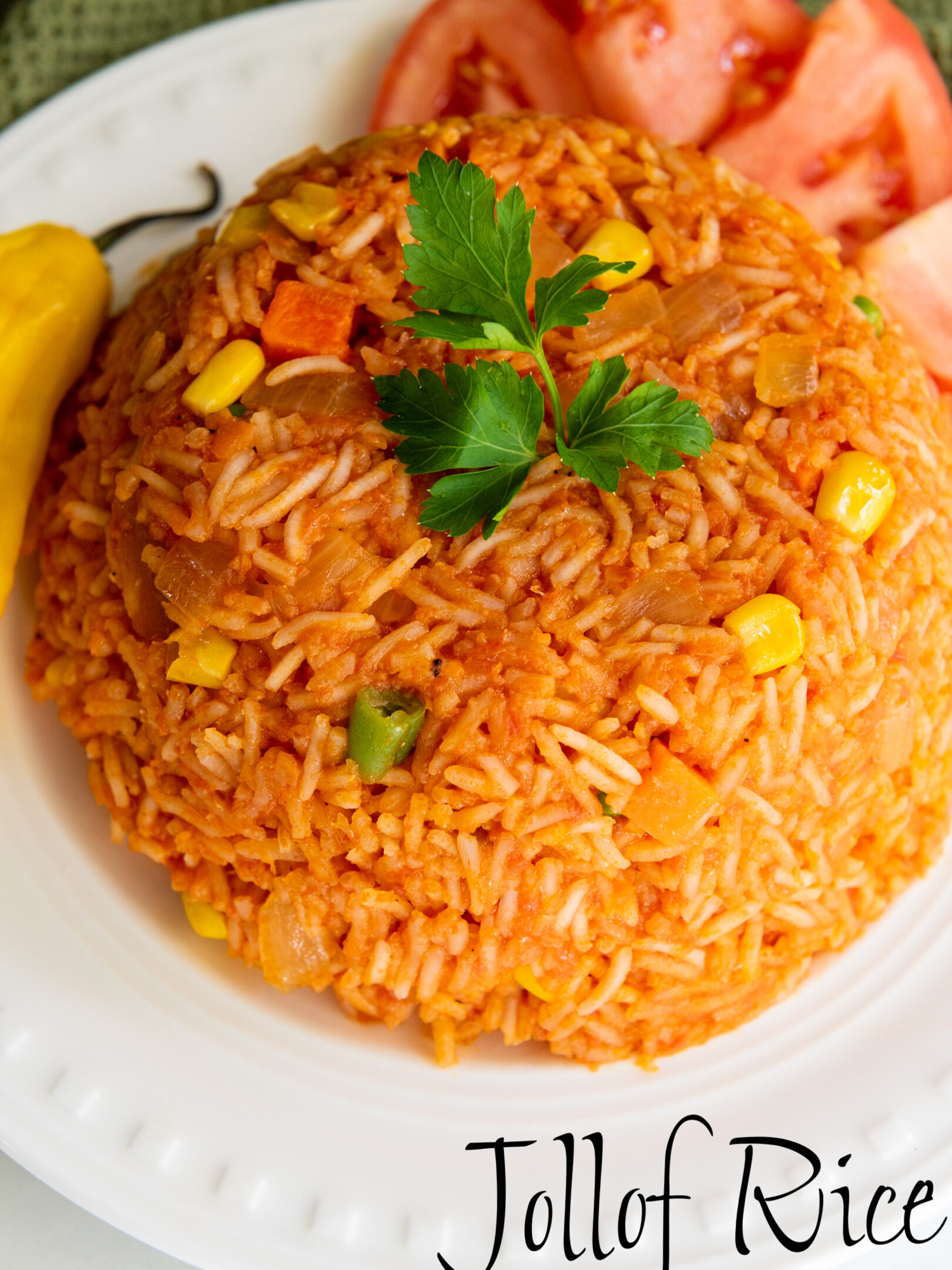 Cómo hacer arroz jollof nigeriano