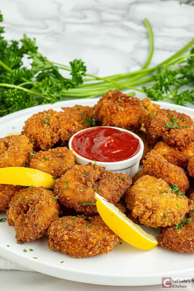 Camarones fritos crujientes Camarones fritos crujientes