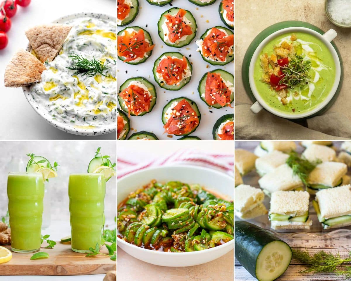 30 recetas de pepino que te harán decir: "¡Es una verdura genial!" 30 recetas de pepino que te harán decir: "¡Es una verdura genial!"
