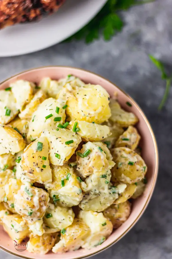 Receta fácil de ensalada de patatas Receta fácil de ensalada de patatas