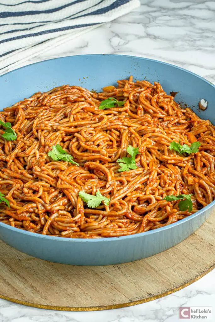 espaguetis jollof espaguetis jollof