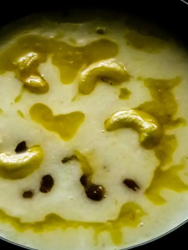 Gachas de sémola para el desayuno Gachas de sémola para el desayuno