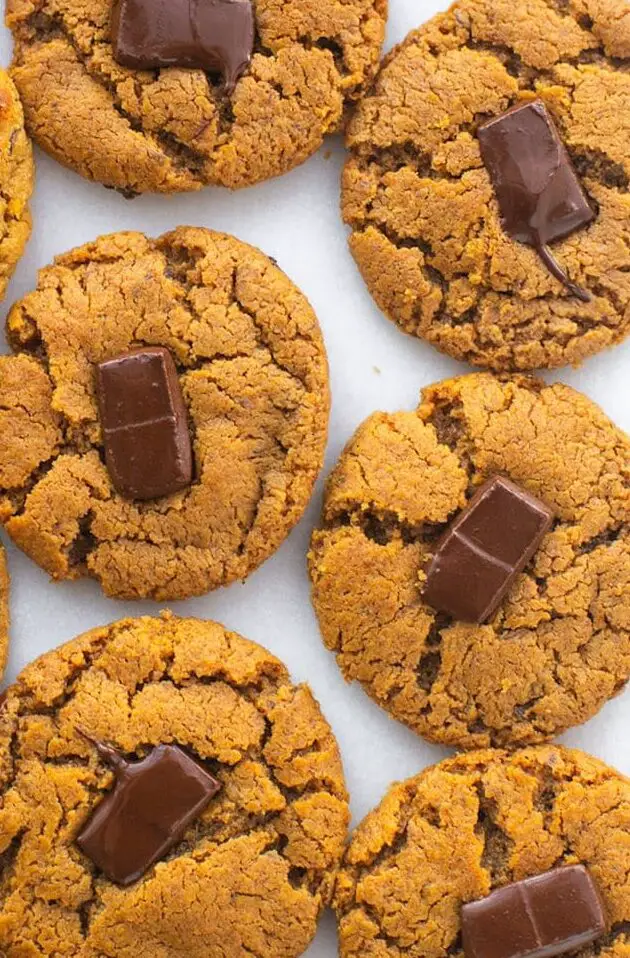 Galletas saludables de mantequilla de maní