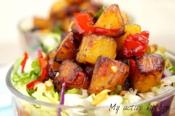 Mantequilla de ajo y chile plátano Mantequilla de ajo y chile plátano