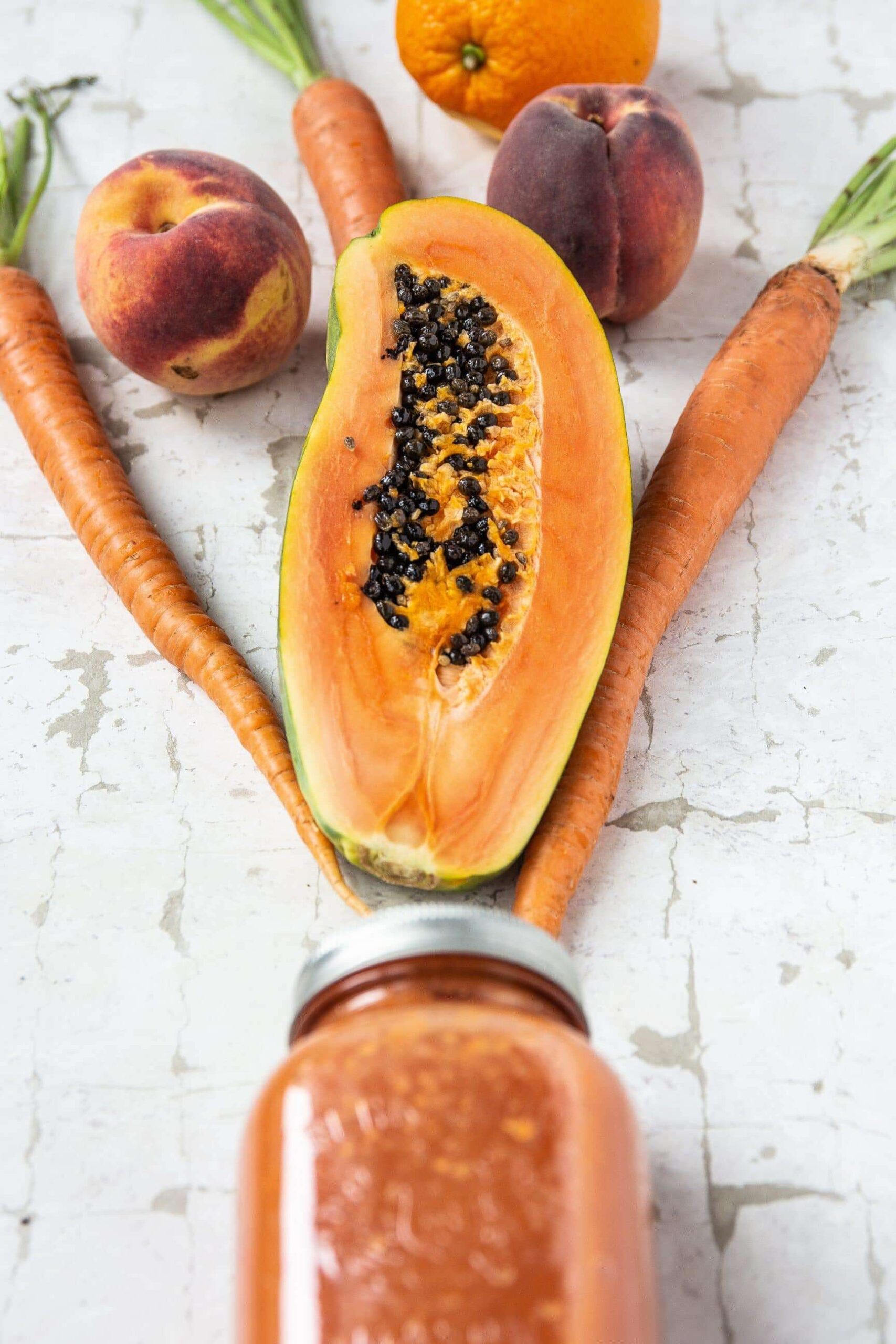 jugo de papaya