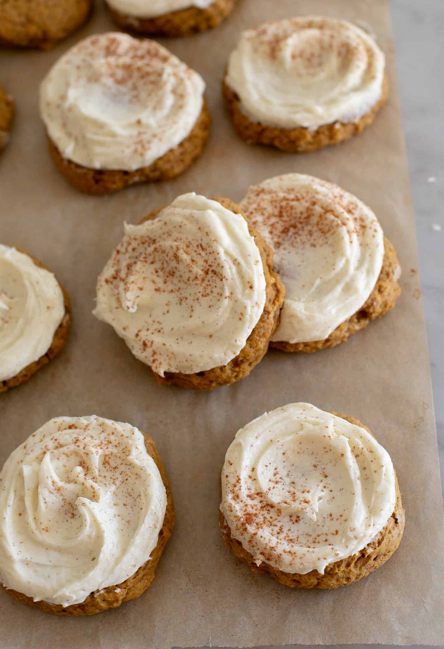 La mejor receta de galletas de calabaza con glaseado de queso crema