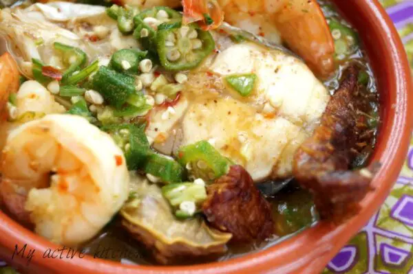 Sopa De Quingombó (Igbagba Ofofo)