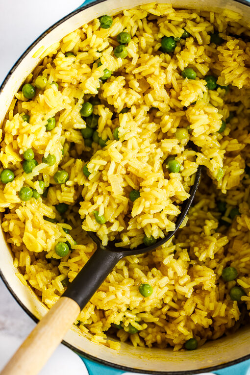 Receta fácil de arroz al curry