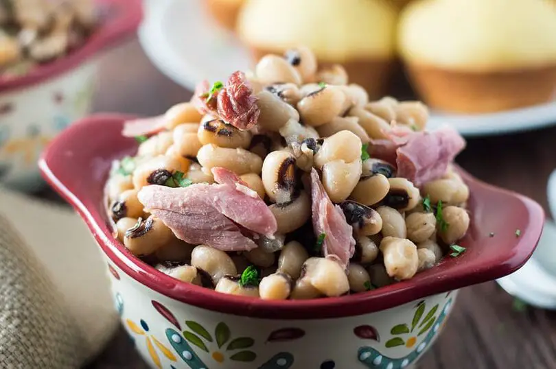 Receta sureña de guisantes de ojo negro
